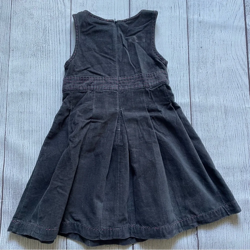 Gymboree Grey Jumper with Orange Turtleneck Size 4